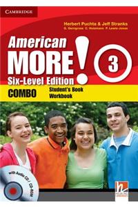 American More! Six-Level Edition Level 3 Combo with Audio CD/CD-ROM
