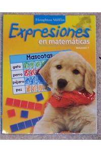 Houghton Mifflin Math Expressions Spanish