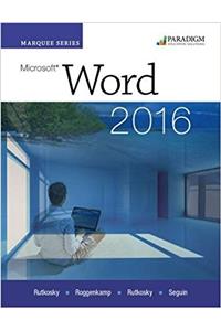 Marquee Series: Microsoft®Word 2016
