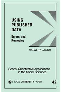 Using Published Data: Errors and Remedies
