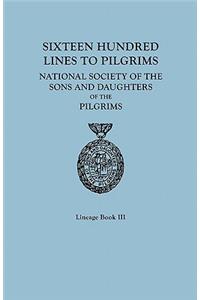 Sixteen Hundred Lines to Pilgrims