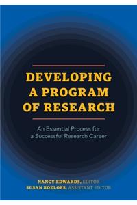 Developing a Program of Research