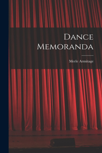 Dance Memoranda