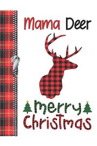 Mama Deer Merry Christmas