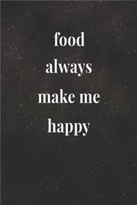 Food Always Make Me Happy