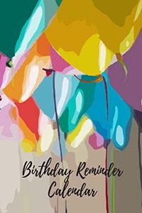 Birthday Reminder Calendar