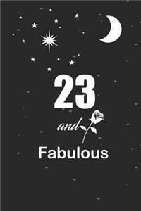 23 and fabulous