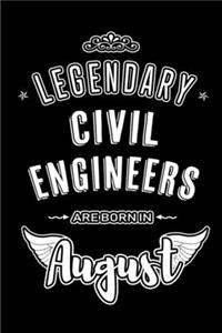 Legendary Civil Engineers are born in August