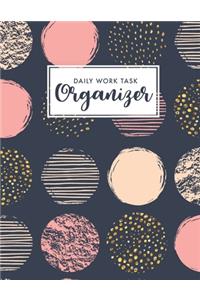 Daily Work Task Organizer