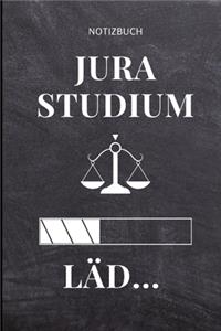 Notizbuch Jura Studium Läd...