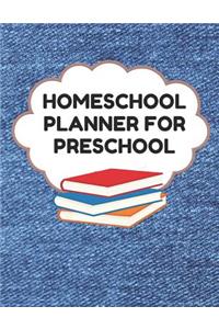 Homeschool Planner for Preschool