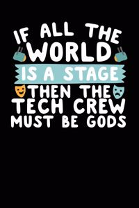 If All the World Is a Stage Then the Tech Crew Must Be Gods