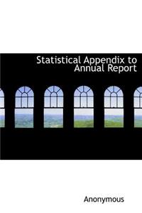 Statistical Appendix to Annual Report