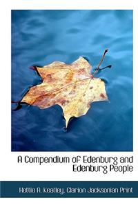 A Compendium of Edenburg and Edenburg People
