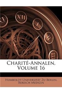 Charite-Annalen, Volume 16