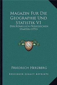 Magazin Fur Die Geographie Und Statistik V1