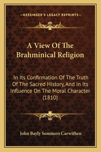 View Of The Brahminical Religion