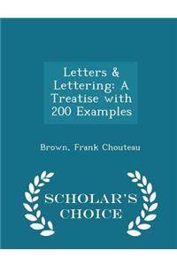 Letters & Lettering