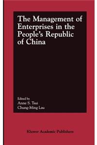 Management of Enterprises in the People's Republic of China