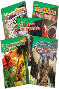 Life Science Grade 4 Spanish: 5-Book Set