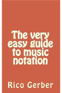 The Very Easy Guide to Music Notation