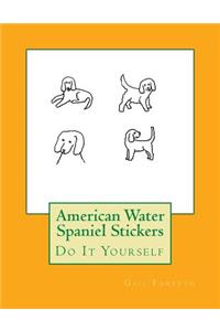 American Water Spaniel Stickers