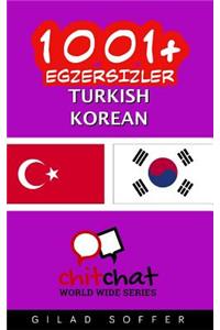 1001+ Exercises Turkish - Korean