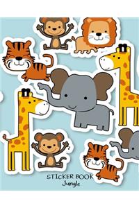 Sticker Book Jungle