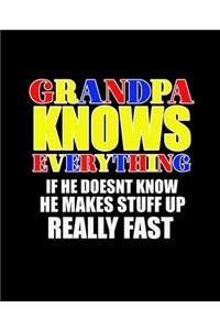 Grandpa Knows Everything If He Doesn't Know He Makes Stuff Up Really Fast