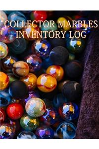Collector Marbles Inventory Log
