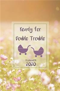 Ready for Double Trouble ǀ Weekly Planner Organizer Diary Agenda