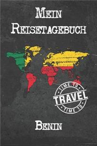 Mein Reisetagebuch Benin: 6x9 Reise Journal I Notizbuch mit Checklisten zum Ausfüllen I Perfektes Geschenk für den Trip nach Benin für jeden Reisenden