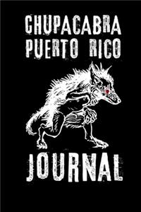 Chupacabra Peurto Rico Journal