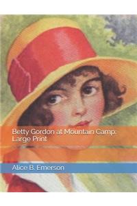 Betty Gordon at Mountain Camp