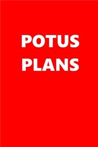 2020 Daily Planner POTUS Plans Text Red White 388 Pages