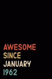 Awesome Since January 1962