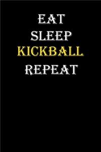 Eat, Sleep, Kickball, Repeat Journal