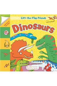 Lift-The-Flap Friends: Dinosaurs