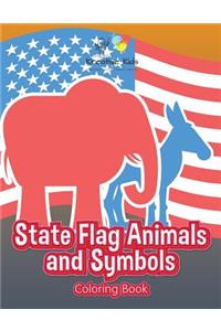 State Flag Animals and Symbols Coloring Book