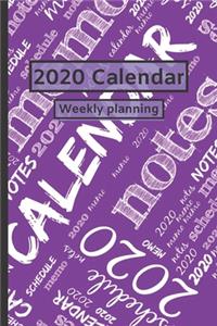 2020 Calendar