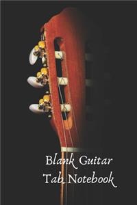 Blank Guitar Tab Notebook
