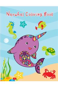 Narwhal Coloring Book