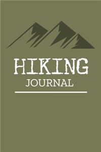 Hiking Journal: Hiking Logbook To Record And Rate Hikes, Trail Log Book, Hiking Journal With Prompts To Write In, Hiker's Journal, 6 x 9 Travel Size