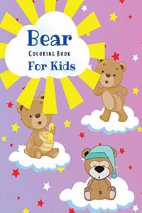 Bear Coloring Book For Kids