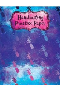 Handwriting Practice Paper
