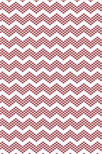 2019 Daily Planner Chevron Zig Zag Dots Combo Pattern Design 384 Pages