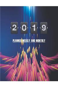 2019 Planner Weekly and Monthly