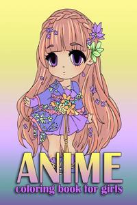 Anime Coloring Book for Girls