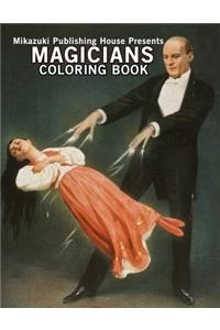 Magicians Coloring Book