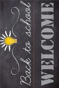 Back to School Notebook